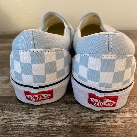 Vans Classic Slip-On - Blue Checkered - Picture 3 of 7
